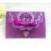 Chinese Style Invitation Card Wedding Decoration Laser Cut Iridescent Paper